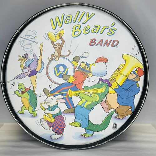 Wally bear band kids side - wally,