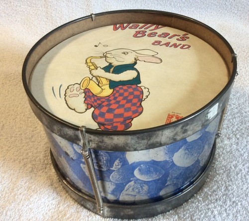 Wally bear band kids drum - band,